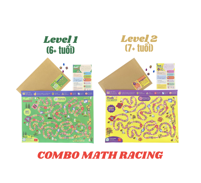 Combo MATH RACING (Level 1 & 2)